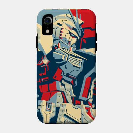 Nu Gundam Popart - Gundam - Phone Case