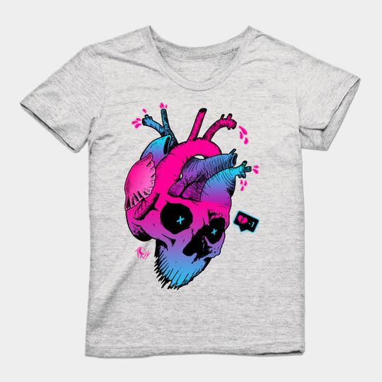 HEART EMOJI MINUS ONE - Heart - T-Shirt