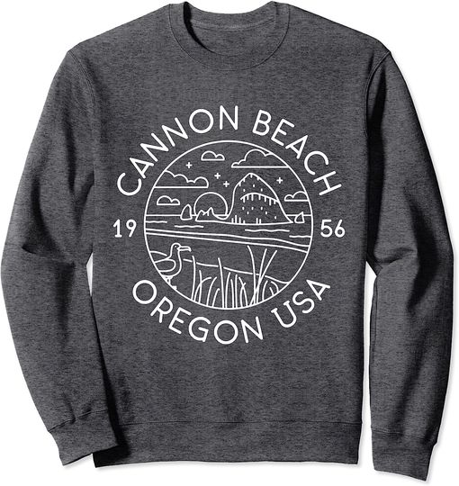 Cannon Beach 1956 Oregon Clatsop Sweatshirt