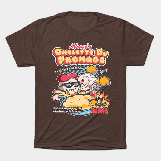 Omelette Du Fromage - Cereal Box - T-Shirt