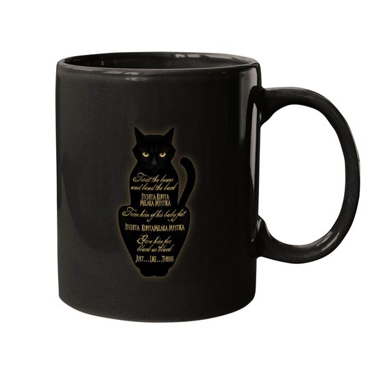 Binx Black Cat Curse - Hocus Pocus - Mugs