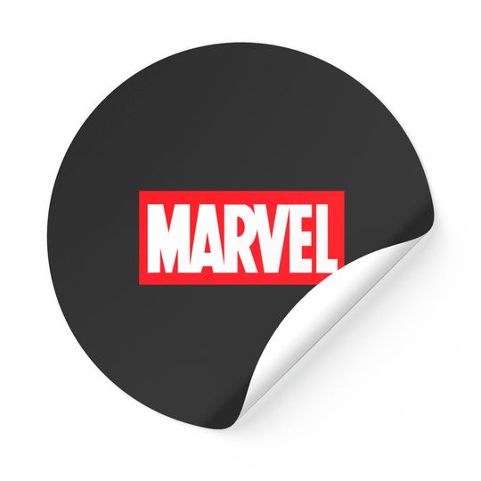 Marvel Comics Unisex Stickers: Marvel Box Logo