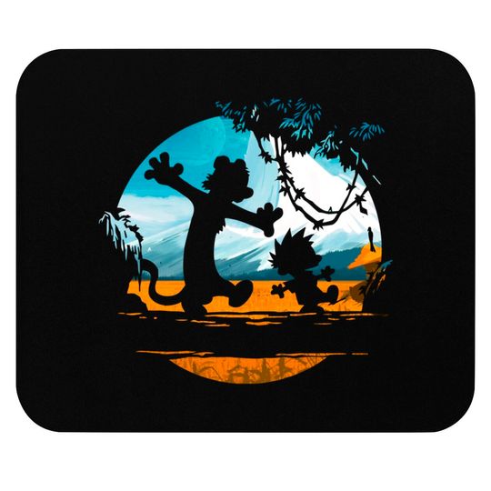 calvin and hobbes galaxy - Calvin And Hobbes Galaxy - Mouse Pads