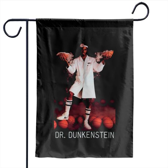 Dr. Dunkenstein - Basketball - Garden Flags