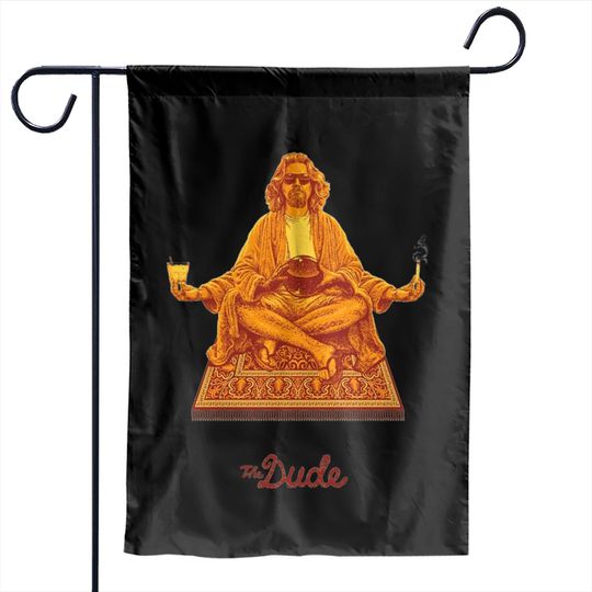 The Dude Budha The Big Lebowski Garden Flags