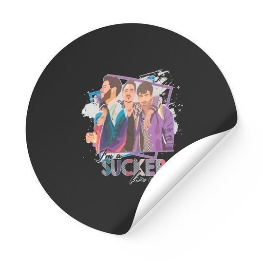 Jonas Brothers "Im a sucker for you" Unisex Stickers