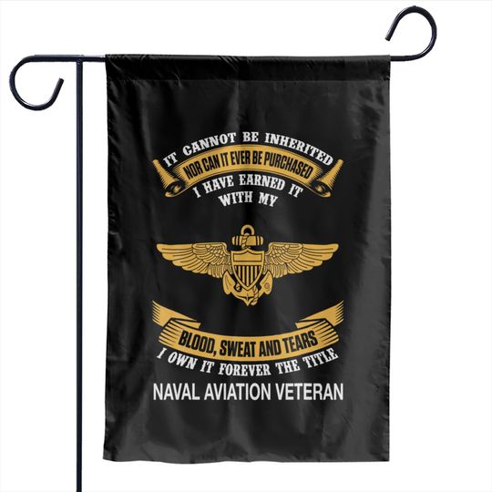 Us Naval Aviation I Own It Forever The Title Garden Flags