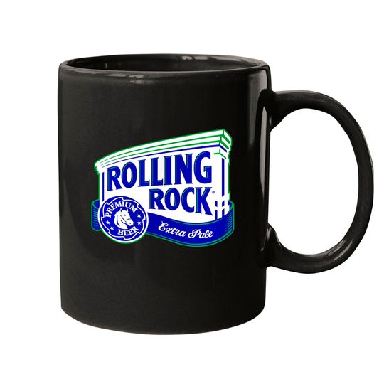 Rolling Rock Logo T-Shirt Mugs