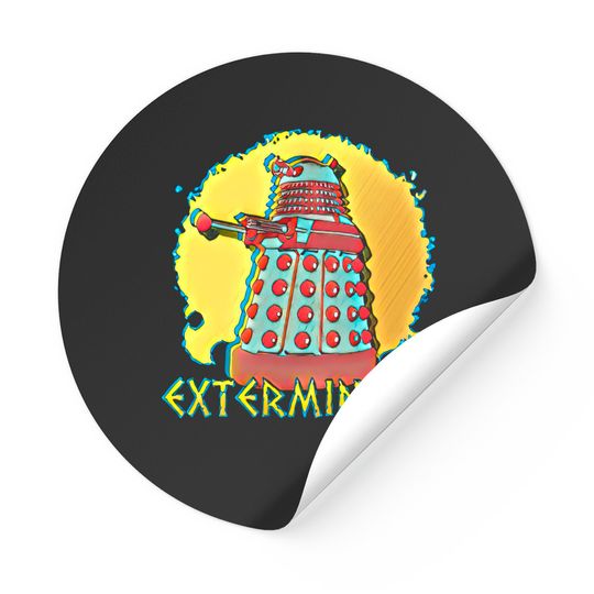 Exterminate Dalek - Doctor Who - Stickers