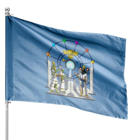 Anunnaki Aliens House Flags