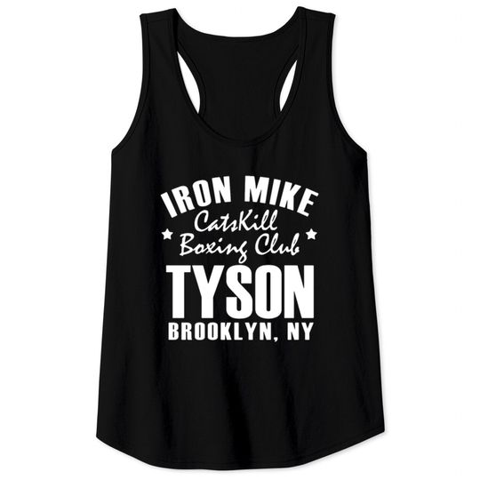 Iron Mike Tyson Catskill Boxing Club Tank Tops