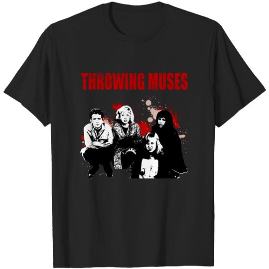 Throwing Muses-stencil - Alternative Rock Music - T-Shirt