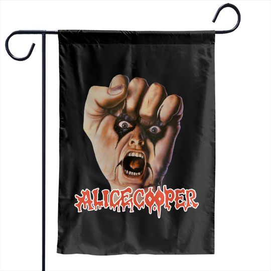Alice Cooper Raise Your Fist and Yell Garden Flags