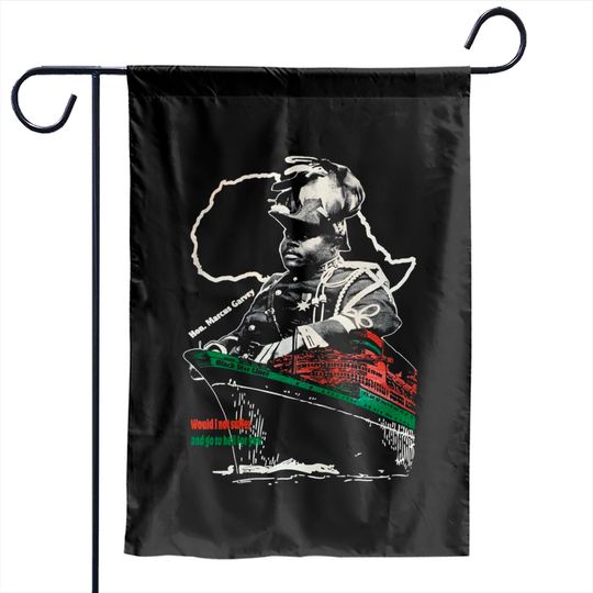 Marcus Garvey Garden Flags | Black hero Garden Flags | Jamaica National hero Garden Flags