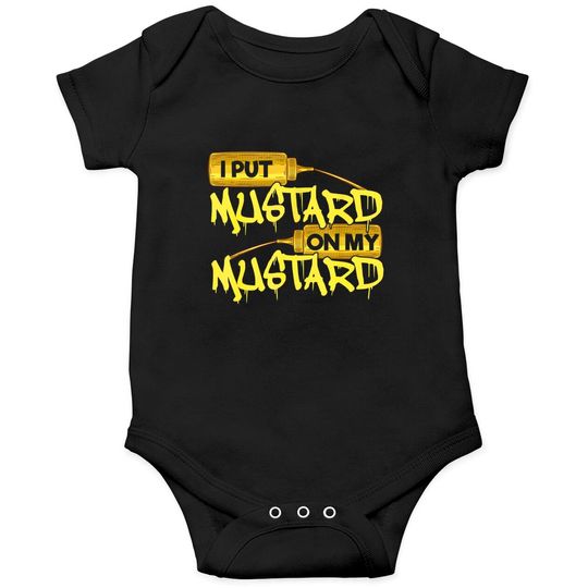 Funny Mustard Lover Onesie
