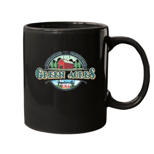 Green Acres distress - Green Acres - Mugs