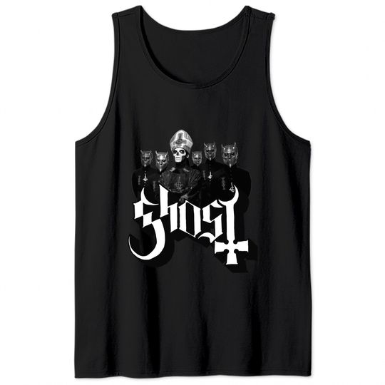 Ghost BC Swedish Heavy Metal Band 666 Fan Tank Tops - Ghost - Zip Hoodies