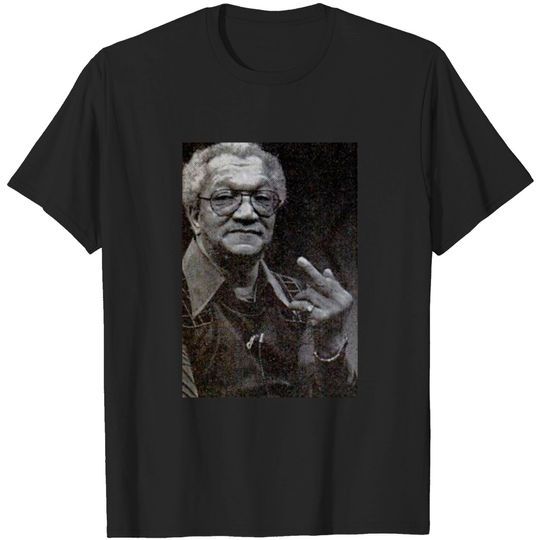 Red Foxx Middle Finger - Sanford And Son - T-Shirt