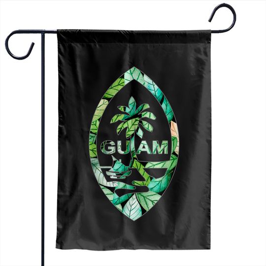 Guam Seal Garden Flags Jungle Style