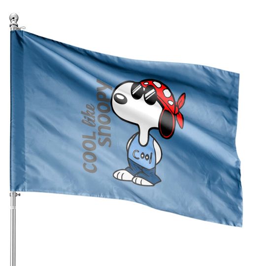 snoopy - Snoopy - House Flags