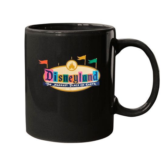 Vintage Disneyland Castle Mugs