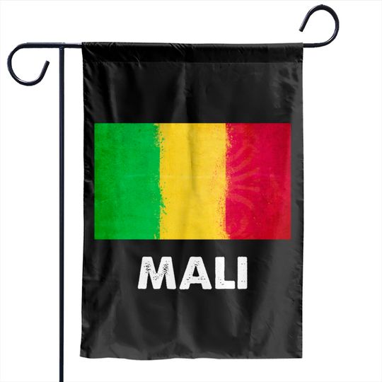 Malian Mali Flag Pullover Garden Flags