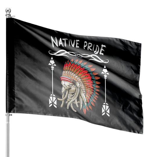 Native American Pullover House Flags