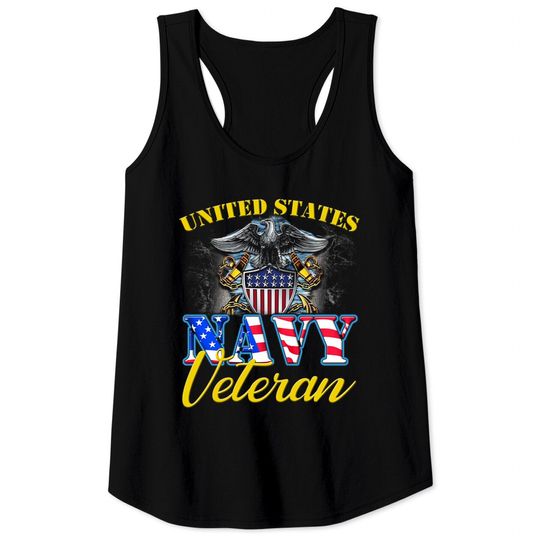 United States NAVY Veteran - United States Navy Veteran - Tank Tops