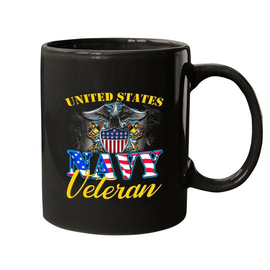 United States NAVY Veteran - United States Navy Veteran - Mugs