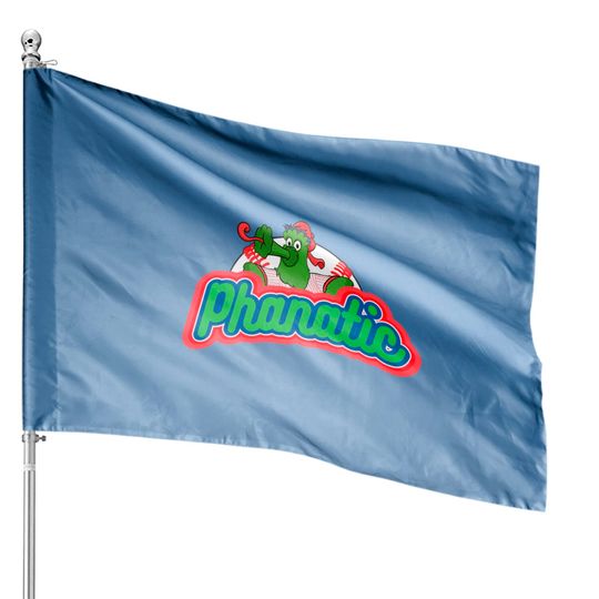 Philly Phanatic Baseball Mascot Design - Philadelphia Baseball - House Flags