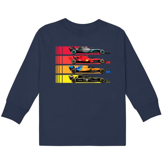 Grand Prix F1 cars 2022 - Formula 1 - Kids Long Sleeve T-Kids Long Sleeve Kids Long Sleeve T-Kids Long Sleeve T-Shirts