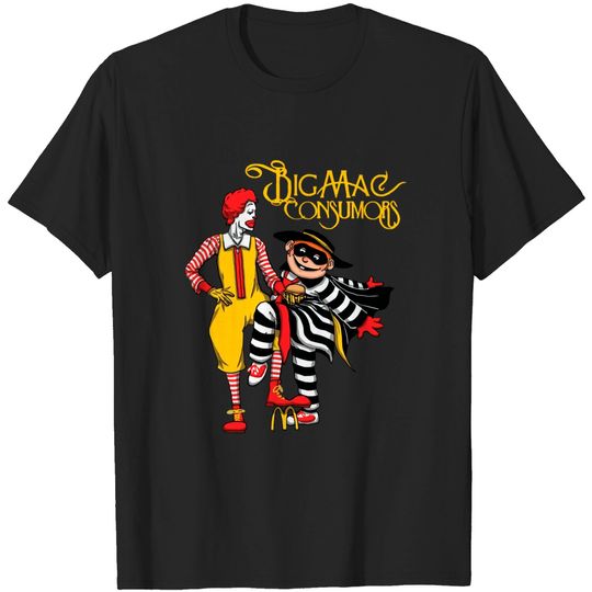 Fleetwood Mac / Big Mac Crossover colored - Mcdonalds - T-Shirt