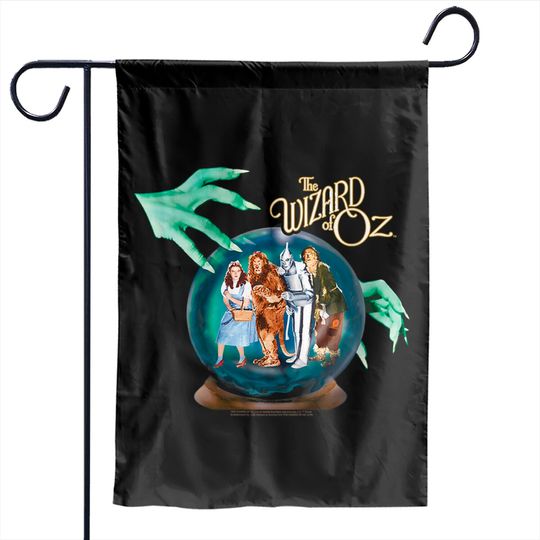 Womens Wizard of Oz Crystal Ball V-Neck Garden Flags Garden Flags