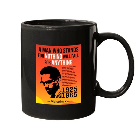 Malcolm X Day - Malcolm X - Mugs
