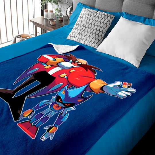 Eggman - Sonic The Hegdehog - Baby Blankets
