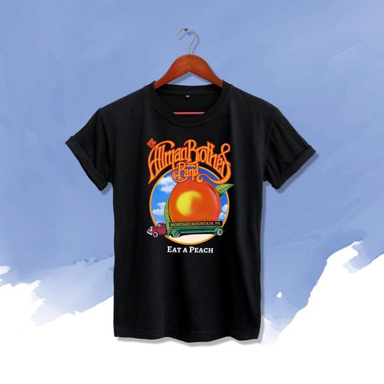The allman brothers eat a peach Shirt, Vintage Rock Shirt