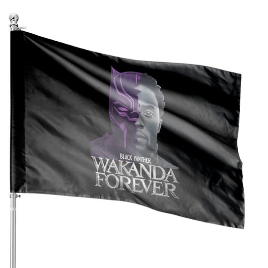 Black Panther Wakanda Forever 2022 House Flags, Black Panther 2 House Flags
