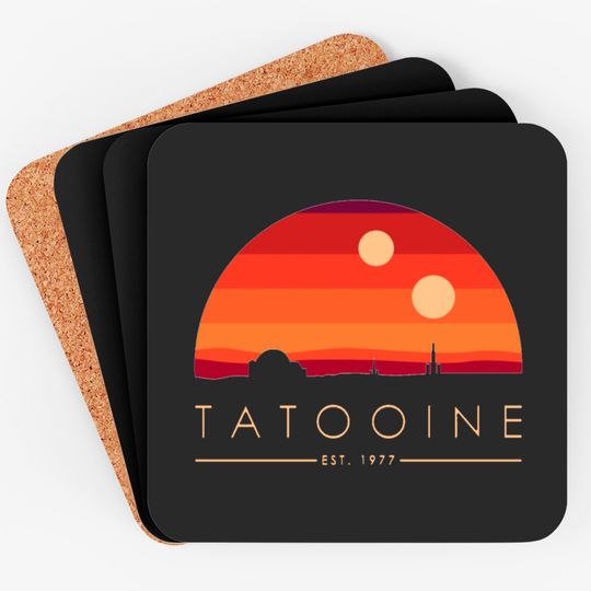Tatooine Since 1977 Coasters