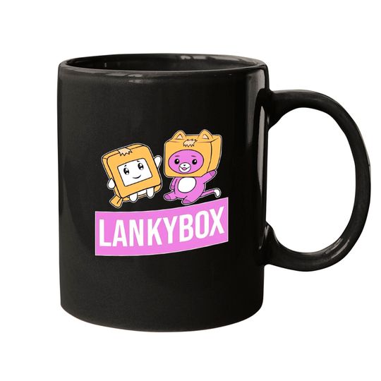 New Kids Lankybox Mugs Funny Viral Youtuber Merch