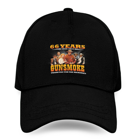 66 years Anniversary Gunsmoke Baseball Cap