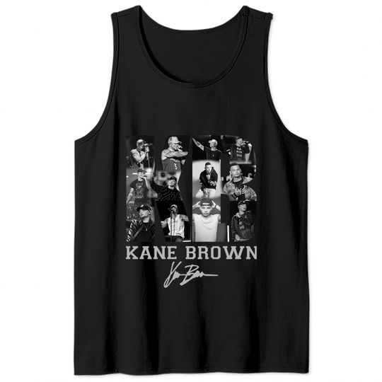 Kane Brown Vintage Tank Tops, Kane Brown Drunk Or Dreaming 2023 Tour Tank Tops