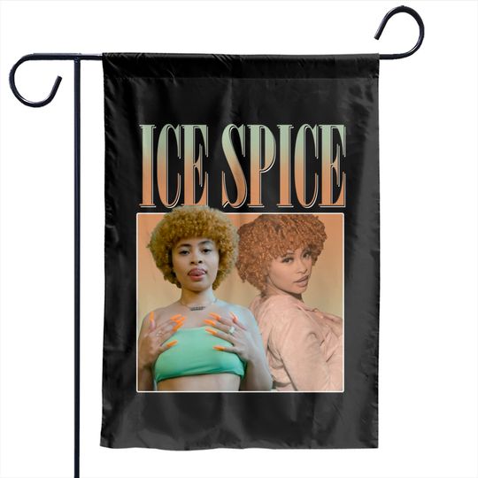 Ice Spice unisex Garden Flags