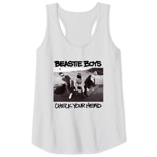 Beastie Boys Check Your Head 92 White Tank Tops