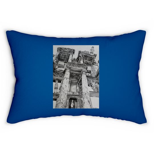 Bobs Burgers in Ruins Lumbar Pillows