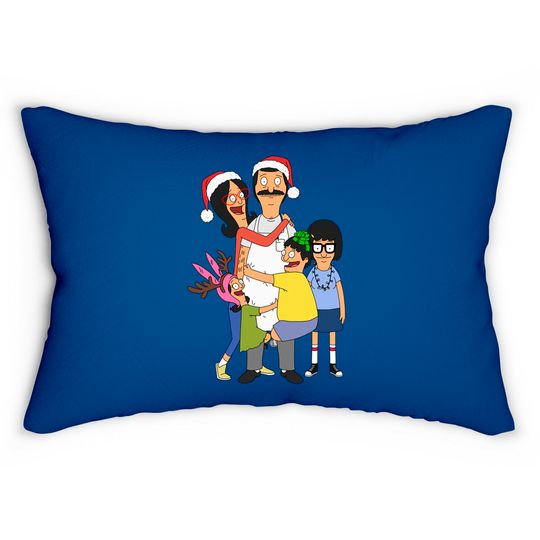Bobs Burgers Christmas Crusade Lumbar Pillows