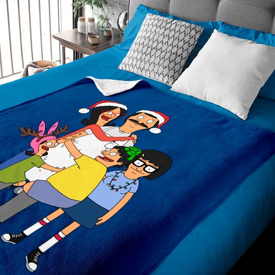 Bobs Burgers Christmas Crusade Baby Blankets