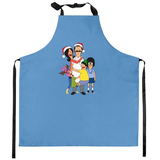 Bobs Burgers Christmas Crusade Kitchen Aprons
