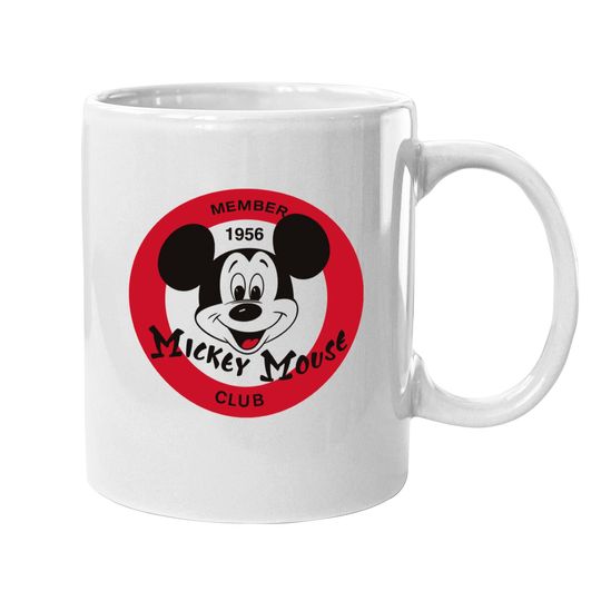 Mickey Mouse Club Logo Mugs