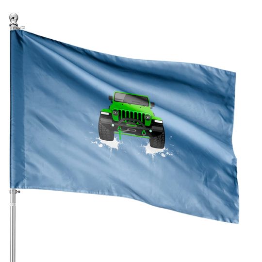 [ JEEP JL] GREEN - Jeep - House Flags