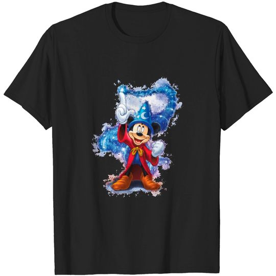 Mickey fantasia, mickey mouse, sorcerer mickey shirt